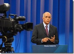 Debate na TV Itapuã na noite de hoje 20/09.
Foto - Valter Pontes/Coperphoto