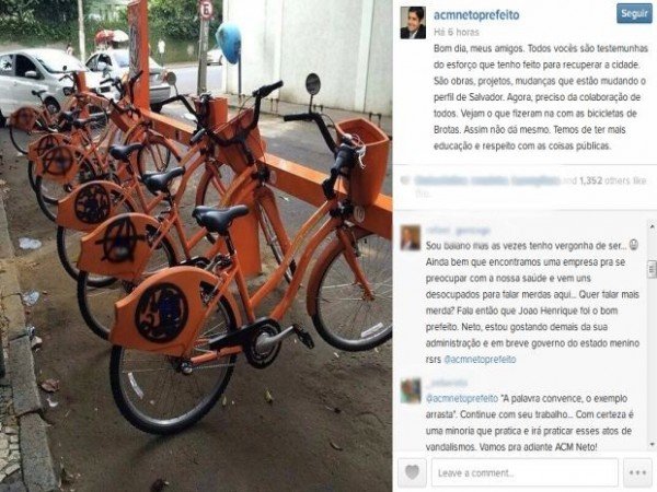 salvador vai de bike