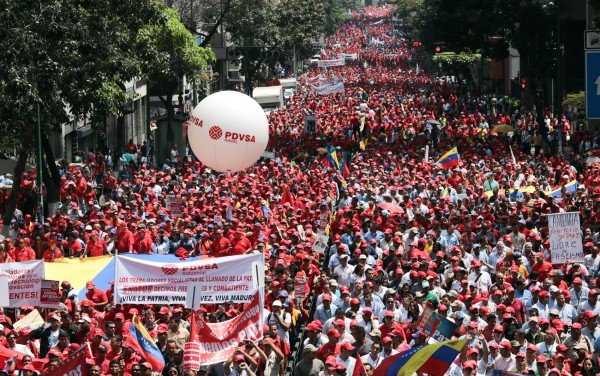 VENEZUELA-POLITICS-MADURO-SUPPORTERS